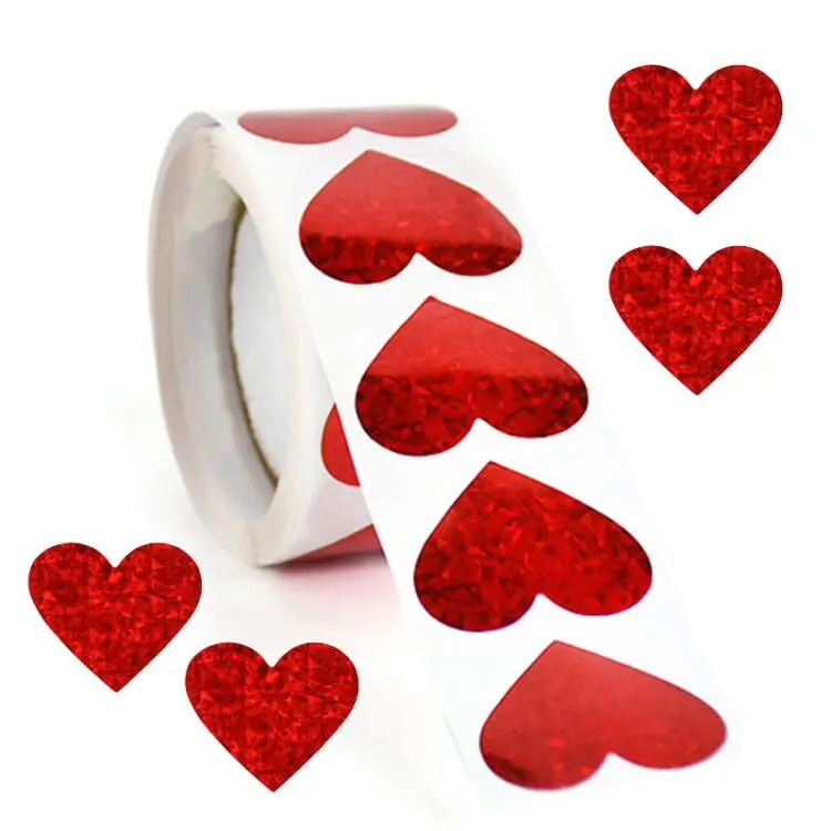 300/500Pcs Red Heart Shape Label Scrapbooking Candy Dragee Gift Box Packing Bag Party Wedding Valentine's Day Stationery Sticker
300/500Pcs Red Heart Shape Label Scrapbooking Candy Dragee Gift Box Packing Bag Party Wedding Valentine's Day Stationery Sticker