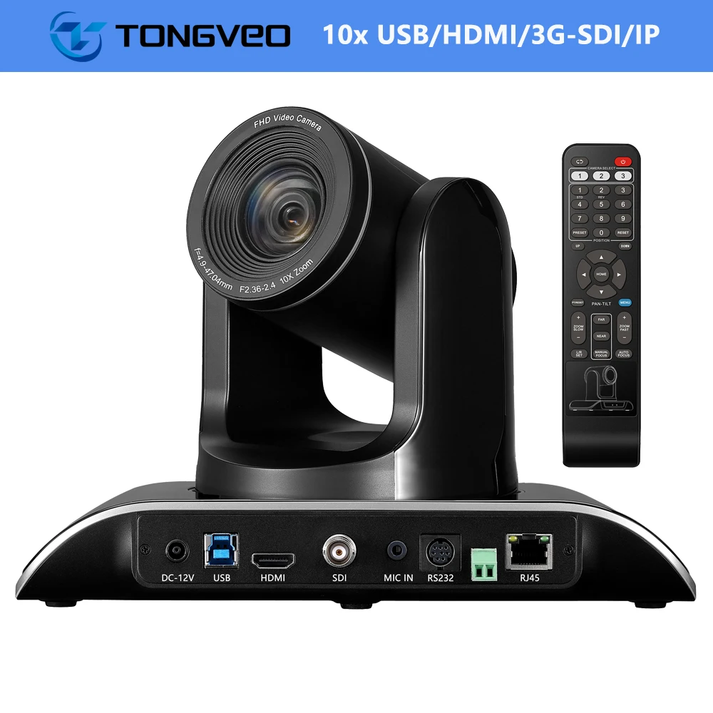 PTZ-камера для видеоконференций, Потоковое вещание в реальном времени с HDMI SDI USB IP потоковые выходы 10x зум/20x зум/30x зум
PTZ-камера для видеоконференций, Потоковое вещание в реальном времени с HDMI SDI USB IP потоковые выходы 10x зум/20x зум/30x зум