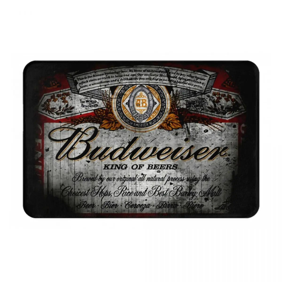 China Budweiser Bathroom Mat Rug Door Mat retro texture creativity Dirty resistant washable non-slip super absorbent soft fluffy
China Budweiser Bathroom Mat Rug Door Mat retro texture creativity Dirty resistant washable non-slip super absorbent soft fluffy