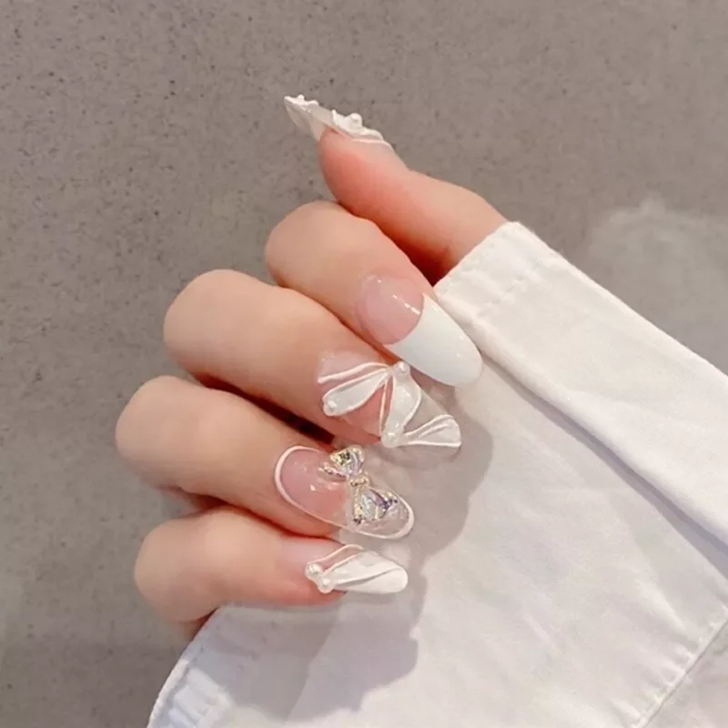 Black Border Wear Long Paragraph Fashion Manicure Patch False Nail Full Cover Wearable Coffin Fake Nail Matte Ballerina Art
Black Border Wear Long Paragraph Fashion Manicure Patch False Nail Full Cover Wearable Coffin Fake Nail Matte Ballerina Art