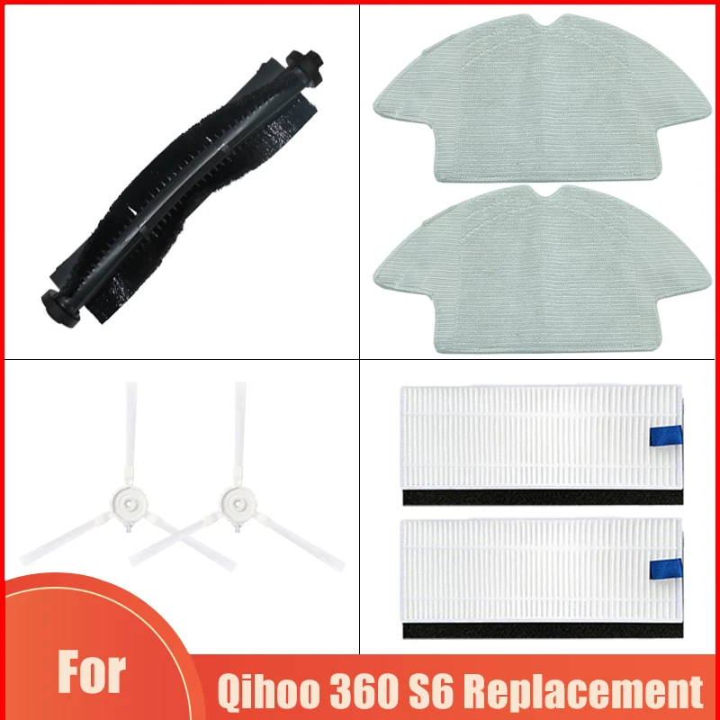 Main / Side Brush Hepa Filter Mop Cloth Spare Parts For Qihoo 360 S6 Robotic Vacuum Cleaner Accessories Mop Pads Replacement
Main / Side Brush Hepa Filter Mop Cloth Spare Parts For Qihoo 360 S6 Robotic Vacuum Cleaner Accessories Mop Pads Replacement