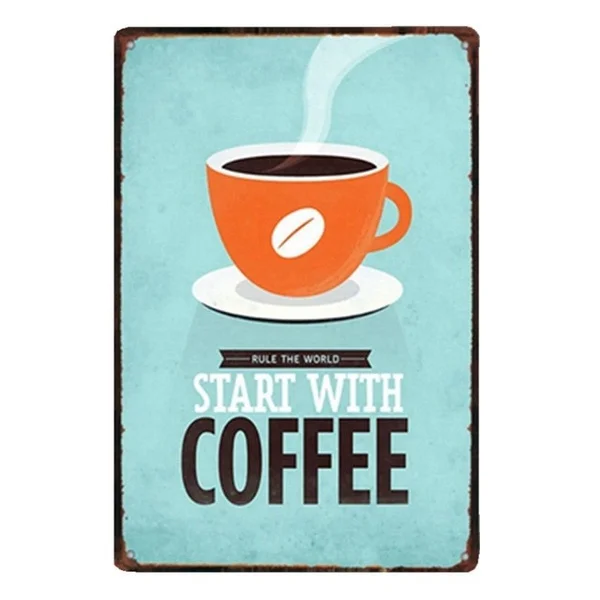 Винтажная жестяная вывеска в виде меню кофе, металлическая пластина в стиле ретро, Классическая железная картина, украшение для стен в кофе...
Винтажная жестяная вывеска в виде меню кофе, металлическая пластина в стиле ретро, Классическая железная картина, украшение для стен в кофе...