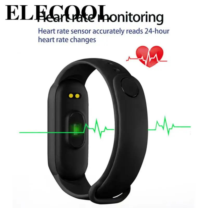 Smart Watch Heart Rate Blood Pressure Monitor Smart Bracelet Sleep Monitoring Sport Bracelet 0.96 Inches Waterproof Color Screen
Smart Watch Heart Rate Blood Pressure Monitor Smart Bracelet Sleep Monitoring Sport Bracelet 0.96 Inches Waterproof Color Screen