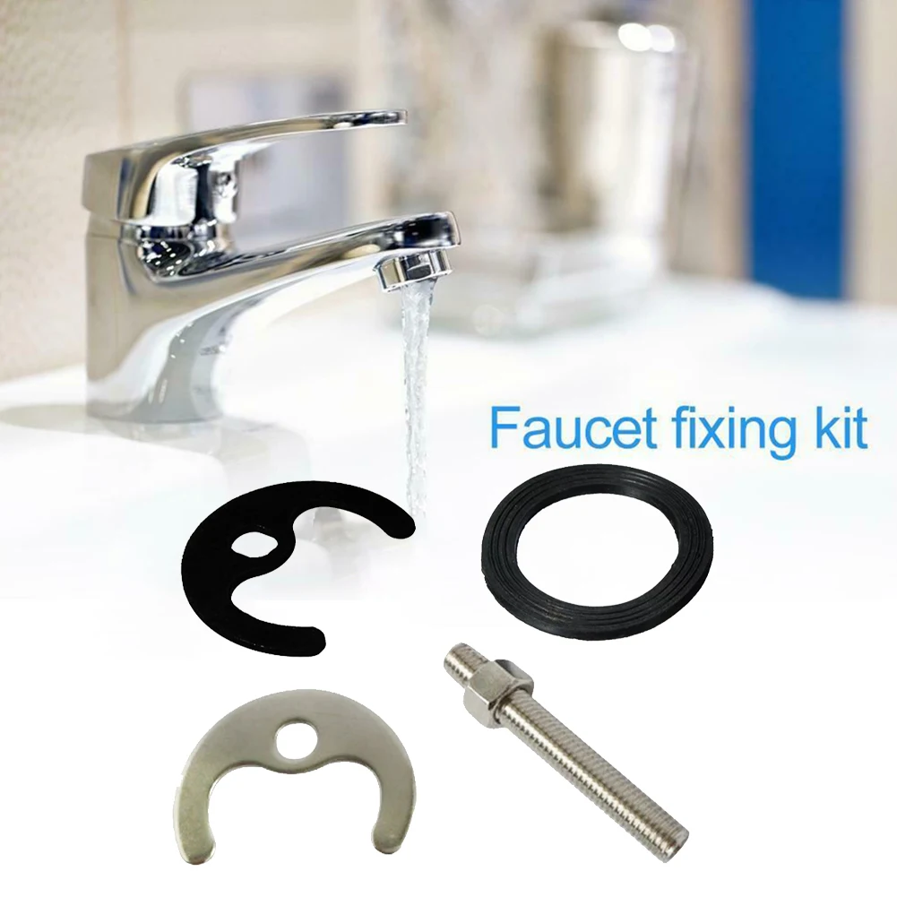 Faucet Gasket Fixing Set Pin Monobloc Basin Mount Kit Bracket Bolt Sink Kitchen Repair Resolves Water Leaking / Dripping
Faucet Gasket Fixing Set Pin Monobloc Basin Mount Kit Bracket Bolt Sink Kitchen Repair Resolves Water Leaking / Dripping