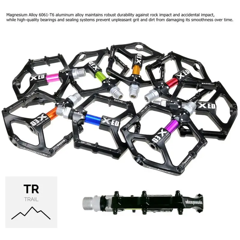Lightweight Magnesium Alloy Bicycle Parts 8 Different Colors Flat Pedal Cycling Pedals Bike Accessories Versatile
Lightweight Magnesium Alloy Bicycle Parts 8 Different Colors Flat Pedal Cycling Pedals Bike Accessories Versatile