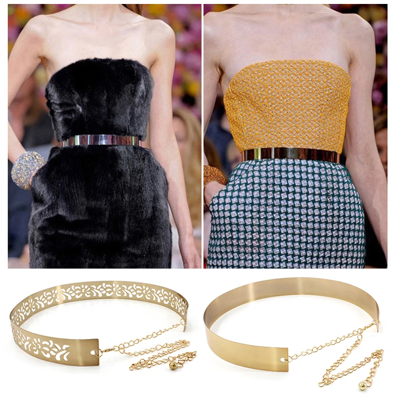 Fashion Women Adjustable Metal Belt Gold Silver Wide Bling Plate Waist Belt Ladies Mirror Waist Chain Corset Metal Waist Chain
Fashion Women Adjustable Metal Belt Gold Silver Wide Bling Plate Waist Belt Ladies Mirror Waist Chain Corset Metal Waist Chain