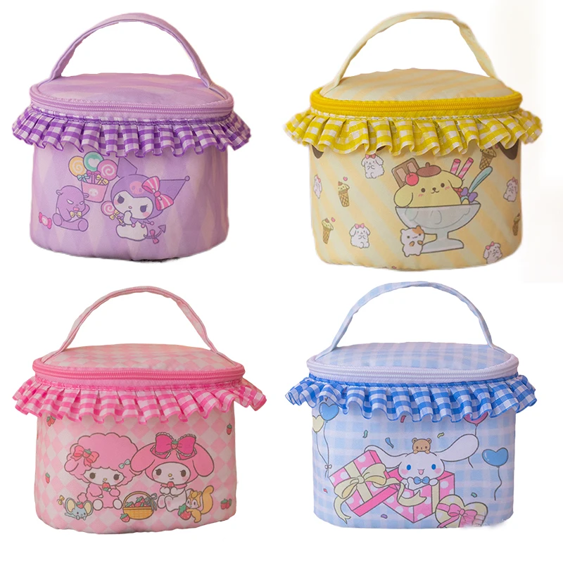 Kawaii Sanrios косметичка Mymelodys Kuromis мультфильм милый лотос лист ведро Портативная сумка для мытья Косметика сумка для хранения девушки подарок
Kawaii Sanrios косметичка Mymelodys Kuromis мультфильм милый лотос лист ведро Портативная сумка для мытья Косметика сумка для хранения девушки подарок