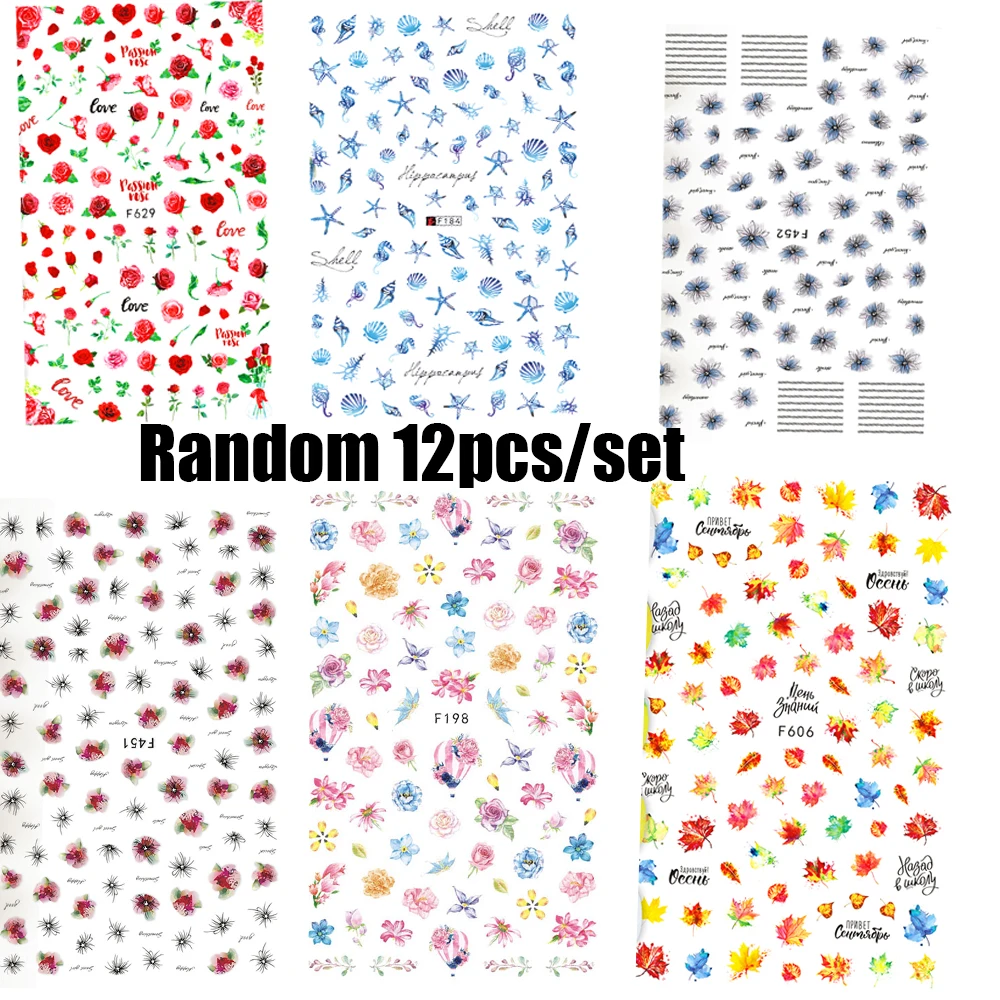 12 Sheets Random Design 3D Nail Sticker,Rose Flower/Leaves Pattern Nail Art Slider,Free Shipping 3D Nail Art Decoration 1Set
12 Sheets Random Design 3D Nail Sticker,Rose Flower/Leaves Pattern Nail Art Slider,Free Shipping 3D Nail Art Decoration 1Set