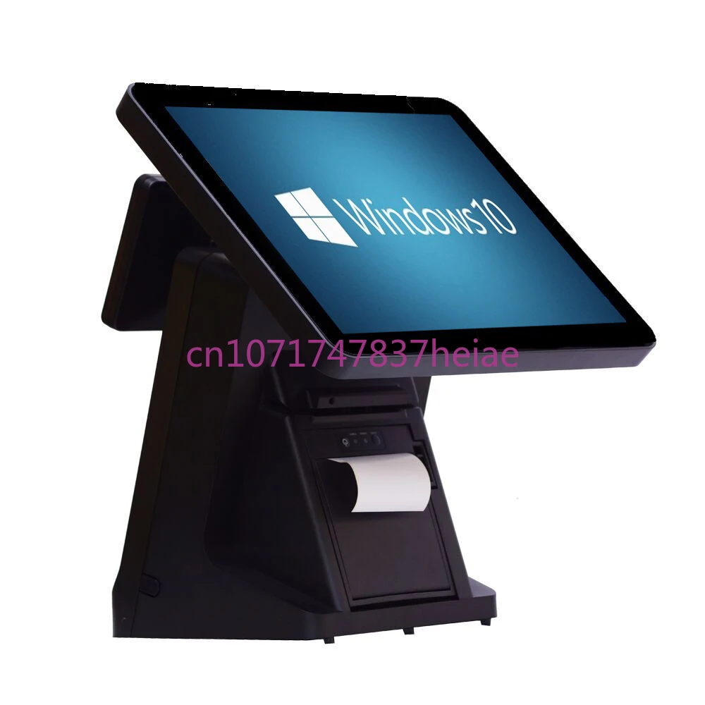 

15''single screen pos terminal with VFD retail POS system pos all in one machine built-in printer cash register point of sales