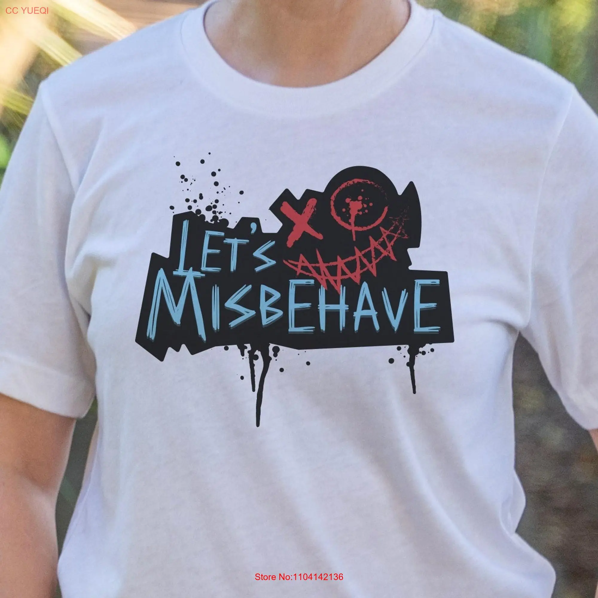 Let's misse Mischievous crazy face вечерние рубашка плохое поведение проблема ребенка