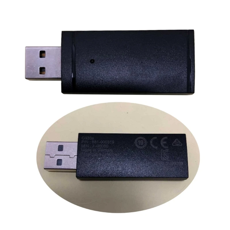 for Logitech Wireless Headphone Receiver for G533, G733, G933, G933S, G935, GPROX Gaming Headset USB Receiver K1KF
for Logitech Wireless Headphone Receiver for G533, G733, G933, G933S, G935, GPROX Gaming Headset USB Receiver K1KF