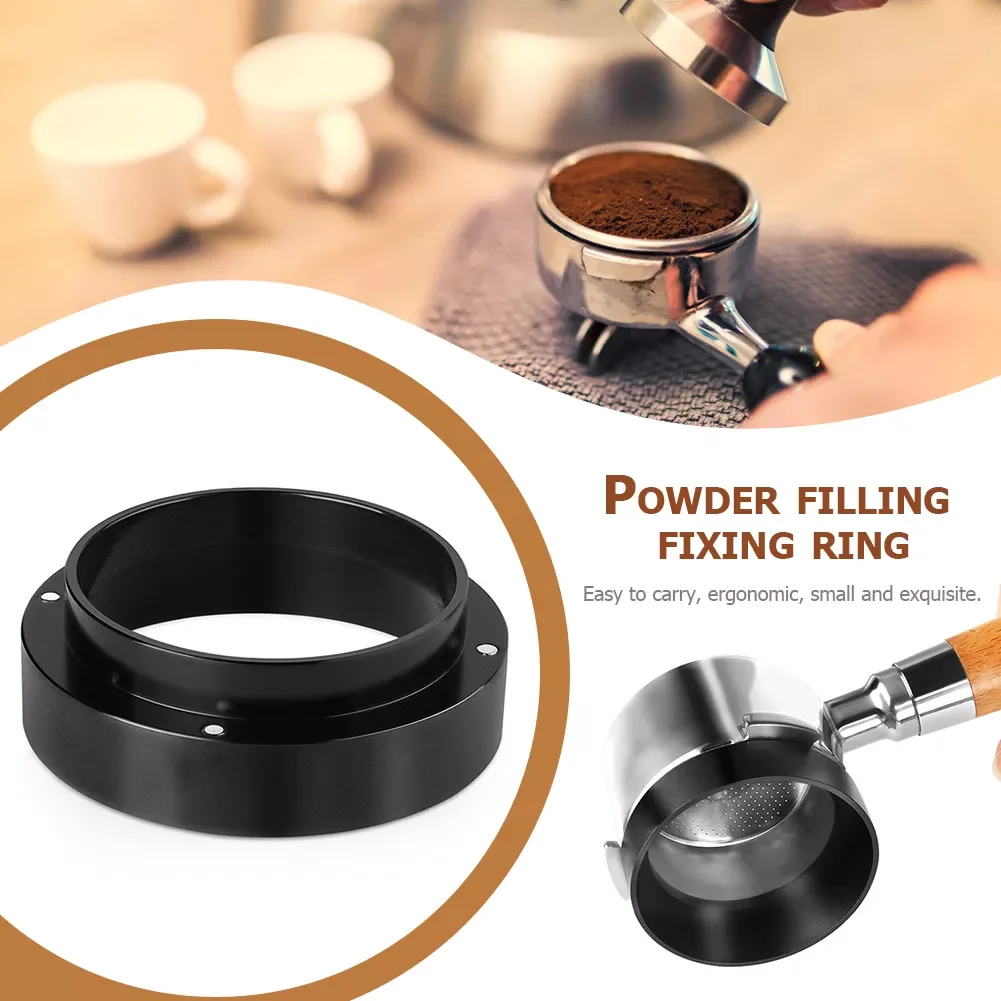 Anti-drop Dosing Funnel Ring for Coffee Tamper Brewing Bowl Aluminum 51MM 53MM 58MM Coffee Powder Accessories Replacement Ring 
Anti-drop Dosing Funnel Ring for Coffee Tamper Brewing Bowl Aluminum 51MM 53MM 58MM Coffee Powder Accessories Replacement Ring