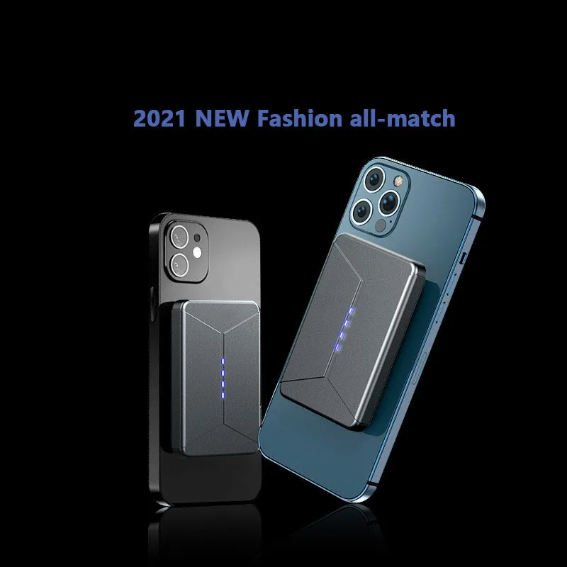 NEW 5000mAh Magnetic Wireless Power bank Mobile Phone Fast Charger 15W For Iphone13 12 Pro Max Mini Charging External Battery
NEW 5000mAh Magnetic Wireless Power bank Mobile Phone Fast Charger 15W For Iphone13 12 Pro Max Mini Charging External Battery