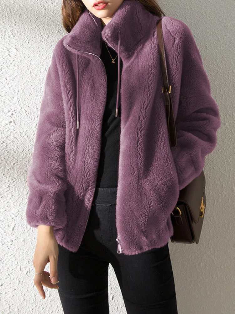 Vintage Green Korean Style Short Women Coat Long Sleeve Faux Fur Coat Casual Outerwear Ladies Jacket Elegant Autumn Winter 2022
Vintage Green Korean Style Short Women Coat Long Sleeve Faux Fur Coat Casual Outerwear Ladies Jacket Elegant Autumn Winter 2022