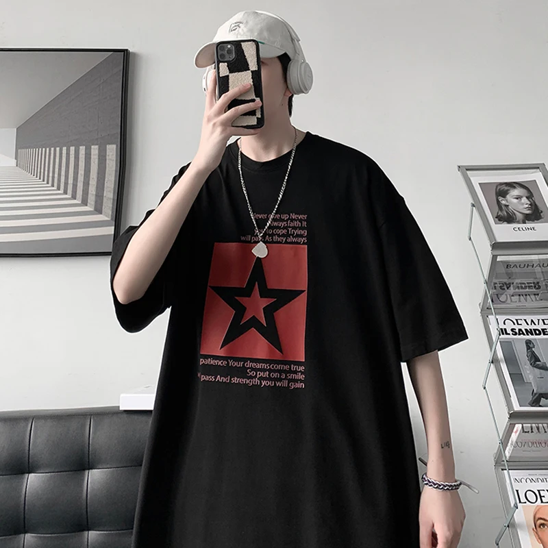 M-5XL Plus Size Short Sleeve Cotton Tees for Mens Summer Fashion Trends Oversized Graphic Streetwear Tops Teenage Casual T Shirt
M-5XL Plus Size Short Sleeve Cotton Tees for Mens Summer Fashion Trends Oversized Graphic Streetwear Tops Teenage Casual T Shirt