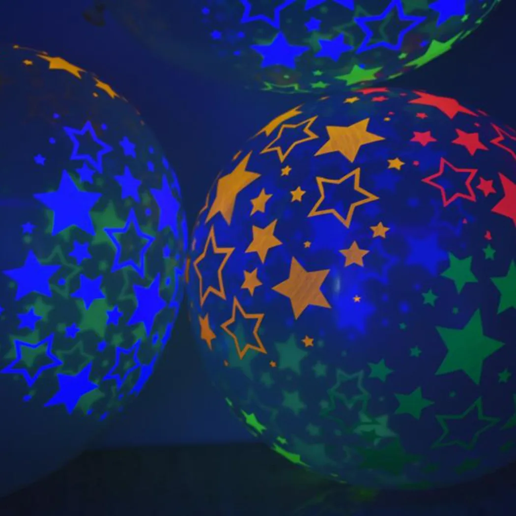 10pcs Star Wave Dot Luminous Balloon Decoration 12 Inch Neon UV Fluorescent Balloons Wedding Birthday Party Anniversary Decor
10pcs Star Wave Dot Luminous Balloon Decoration 12 Inch Neon UV Fluorescent Balloons Wedding Birthday Party Anniversary Decor