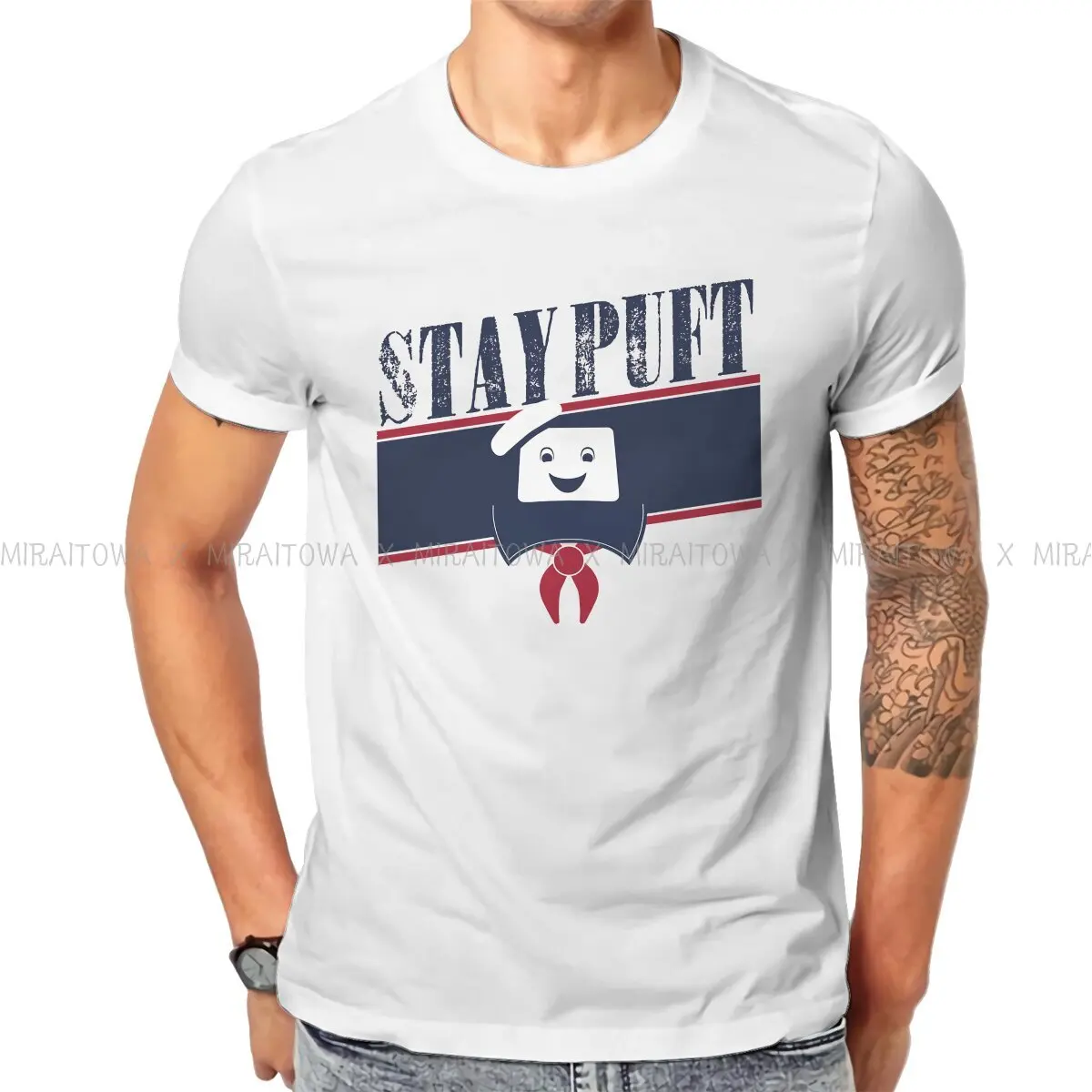 Футболка мужская с принтом зефира Stay Puft, топ для охотников за привидениями, модная мягкая футболка с принтом, креативный подарок, 1984
Футболка мужская с принтом зефира Stay Puft, топ для охотников за привидениями, модная мягкая футболка с принтом, креативный подарок, 1984