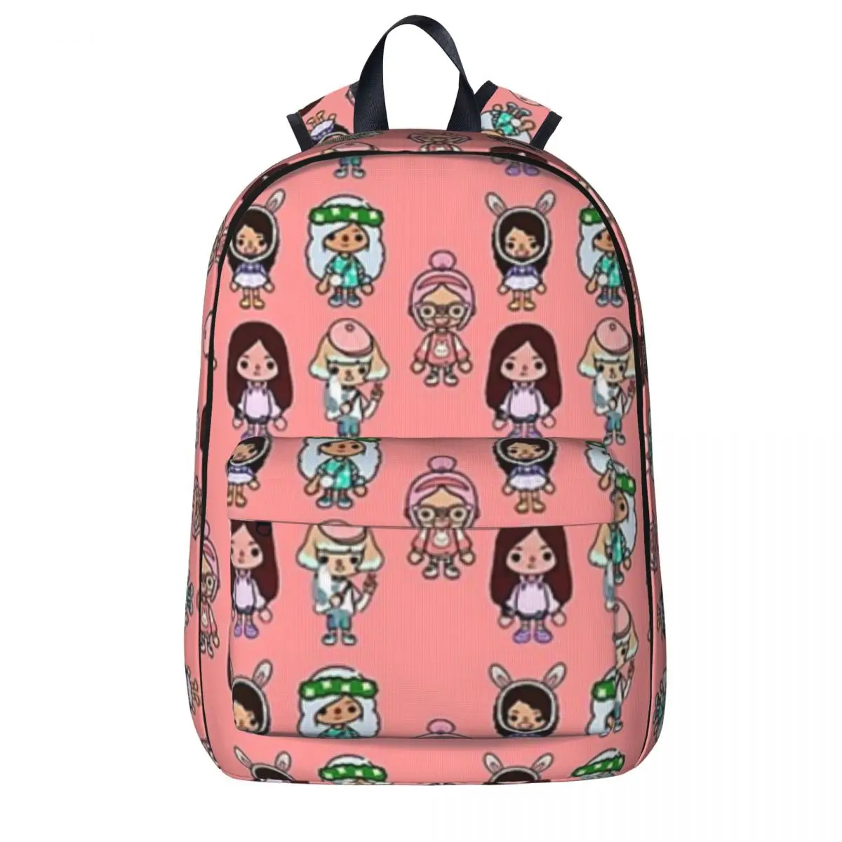 Toca Boca Life Kids Happy Backpack Boys Girls Bookbag Children School Bags Cartoon Kids Rucksack Laptop Rucksack Shoulder Bag
Toca Boca Life Kids Happy Backpack Boys Girls Bookbag Children School Bags Cartoon Kids Rucksack Laptop Rucksack Shoulder Bag