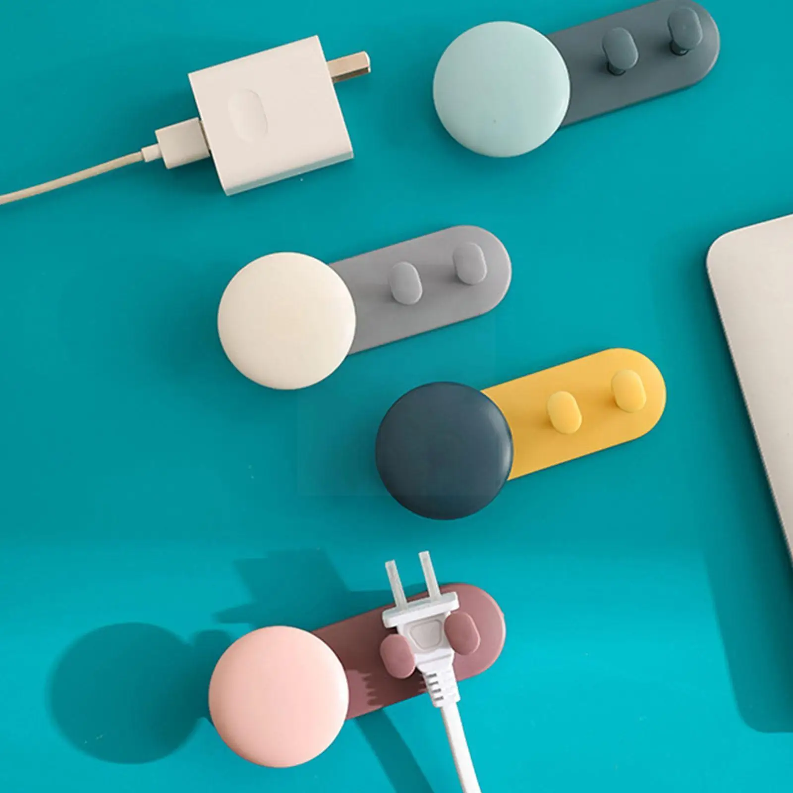 Многоразовые зажимы для кабелей, органайзер для шнура и зарядного устройства, держатель для кабеля для управления шнуром для наушников, акк... 
Многоразовые зажимы для кабелей, органайзер для шнура и зарядного устройства, держатель для кабеля для управления шнуром для наушников, акк...