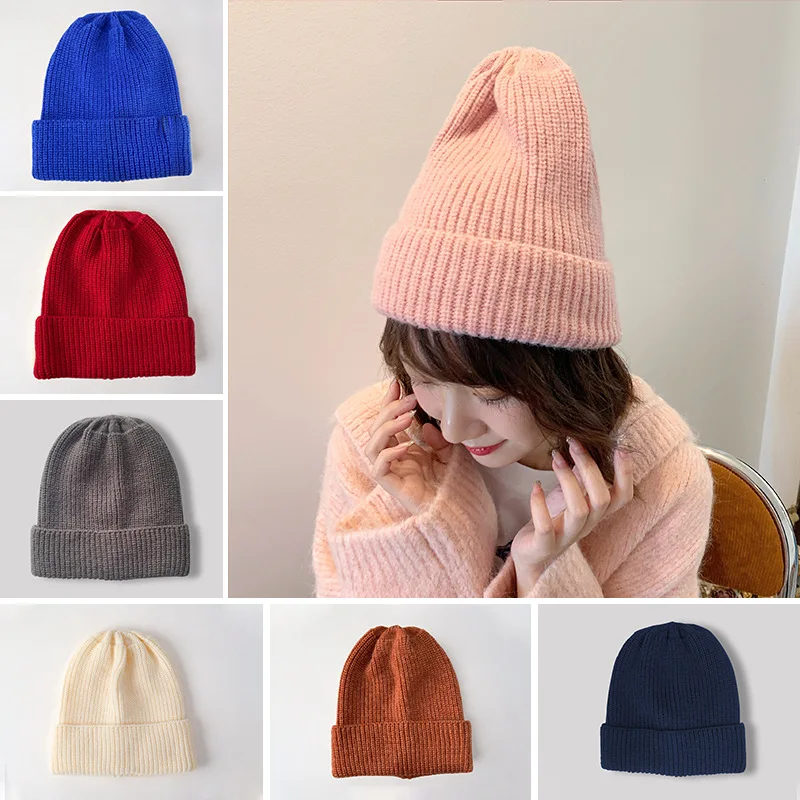 Women's All-match Knitwear Cap 7 Colors Simple Warm Fashion New 2022 Ladies Autumn Winter Knit Hat
Women's All-match Knitwear Cap 7 Colors Simple Warm Fashion New 2022 Ladies Autumn Winter Knit Hat