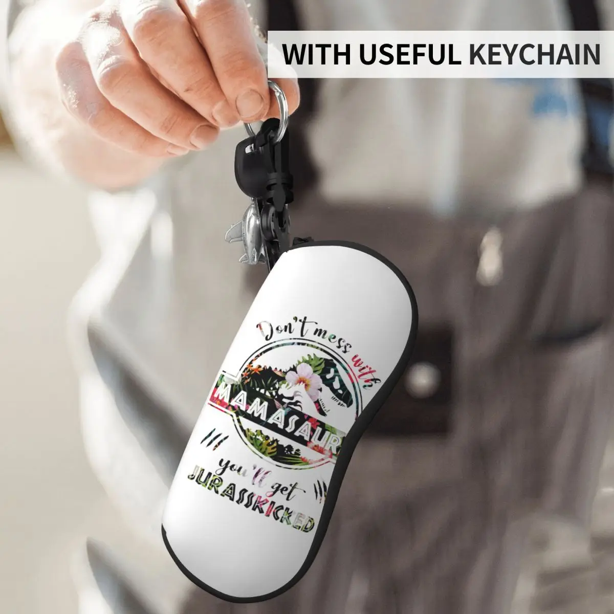 Пуловер Mamasaurus с рисунком Юрского периода, вертикальные очки, брелок с динозавром, мужские и женские солнцезащитные очки, милый Футляр для оч...
Пуловер Mamasaurus с рисунком Юрского периода, вертикальные очки, брелок с динозавром, мужские и женские солнцезащитные очки, милый Футляр для оч...