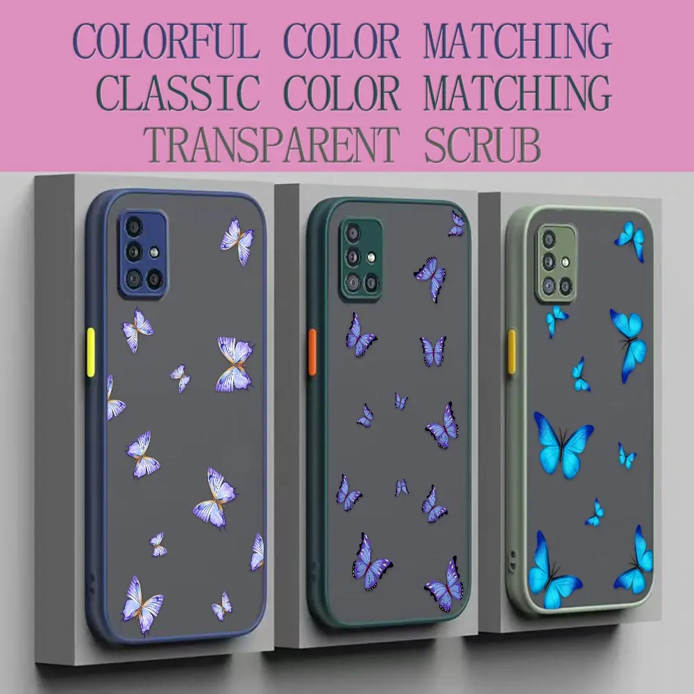 Funda Matte Case For Samsung A72 A71 A70 A52 A51 A50 A42 A32 A31 A30 A22 A21S A20S A12 A10 5G Case Colorful Romantic Butterflies
Funda Matte Case For Samsung A72 A71 A70 A52 A51 A50 A42 A32 A31 A30 A22 A21S A20S A12 A10 5G Case Colorful Romantic Butterflies
