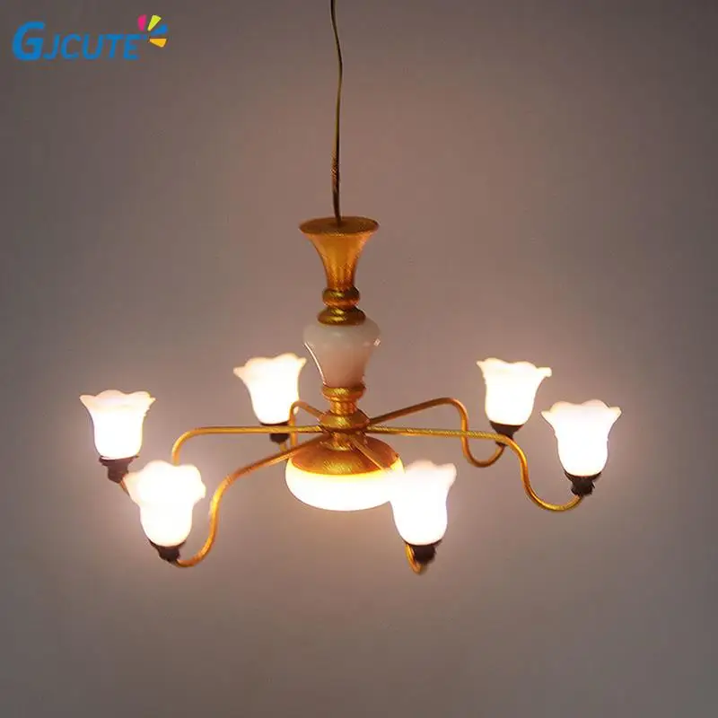 Led Ceiling Lamp Dollhouse Furniture Chandelier Light Sand Table Diy Material Miniature Accessories Kid Toy
Led Ceiling Lamp Dollhouse Furniture Chandelier Light Sand Table Diy Material Miniature Accessories Kid Toy