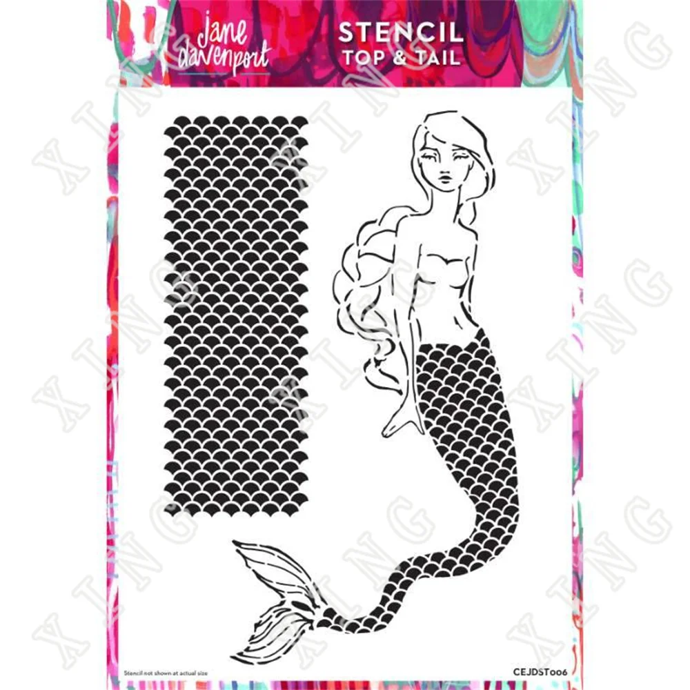 Top and Tail Diy Layering Stencils Wall Painting Scrapbook Coloring Embossing Album Decorative Paper Card Template 2022 New
Top and Tail Diy Layering Stencils Wall Painting Scrapbook Coloring Embossing Album Decorative Paper Card Template 2022 New