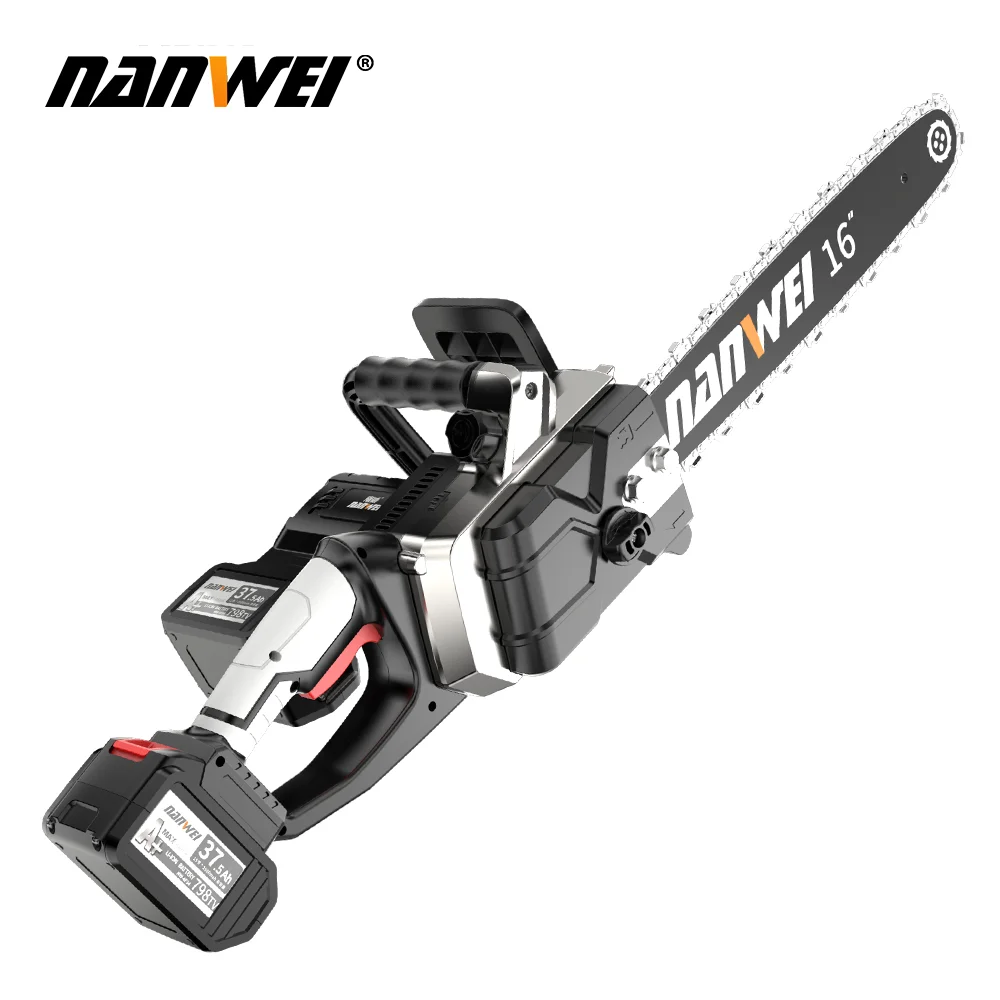 NANWEI Brushless Industrial Electric Chain Saw DIY Set For 16'' 40CM Woodworking Tool Outdoor Logging Machine
NANWEI Brushless Industrial Electric Chain Saw DIY Set For 16'' 40CM Woodworking Tool Outdoor Logging Machine