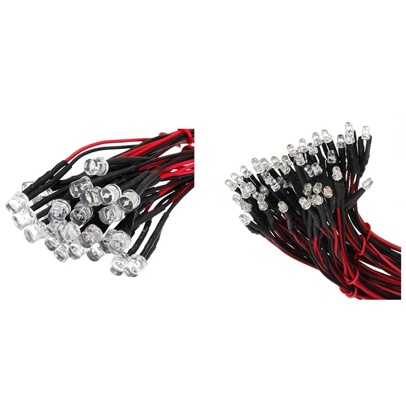 20 Pcs 12V 20Cm LED Pre Wired 3Mm Red & 10X 20CM 12V Wired For Light Emitting Diode Wiring LED Lot Size: 5Mm Flat Top
20 Pcs 12V 20Cm LED Pre Wired 3Mm Red & 10X 20CM 12V Wired For Light Emitting Diode Wiring LED Lot Size: 5Mm Flat Top