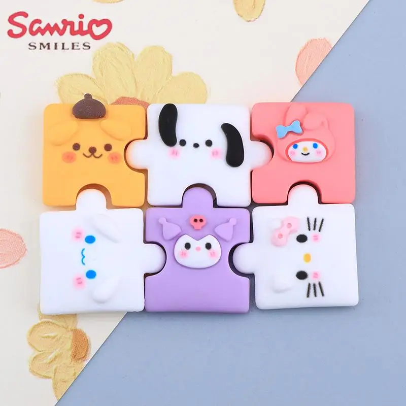 10Pcs Kawaii Anime Jigsaw Puzzle DIY Accessories My Melody Hello Kittys Sanrio Cute Phone Case Hairpin Decoration Toys for Girls
10Pcs Kawaii Anime Jigsaw Puzzle DIY Accessories My Melody Hello Kittys Sanrio Cute Phone Case Hairpin Decoration Toys for Girls