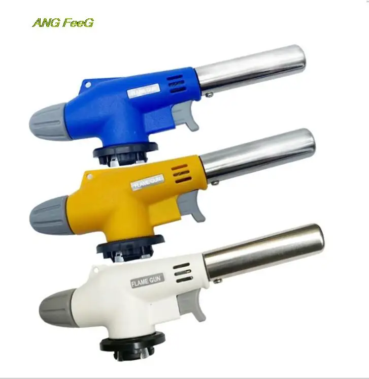 Automatic Ignition Baking Welding Tool Gas 920Torch Flamethrower Butane Burner For BBQ Camping Outdoor Hiking 920Fire Flame Gun
Automatic Ignition Baking Welding Tool Gas 920Torch Flamethrower Butane Burner For BBQ Camping Outdoor Hiking 920Fire Flame Gun