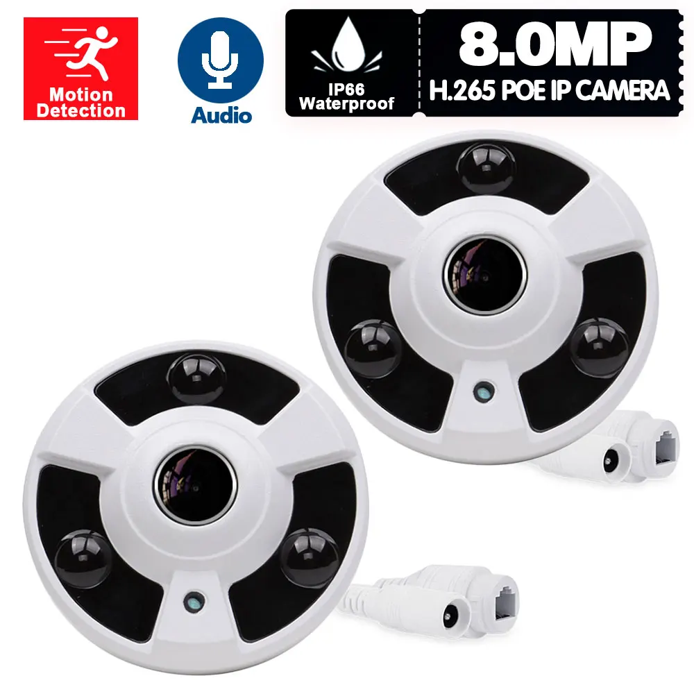 2023 8MP 4K Ultra HD Fisheye IP Camera 180 Degree Wide Angle Panoramic Security Camera POE Audio Network IP Video Surveillance
2023 8MP 4K Ultra HD Fisheye IP Camera 180 Degree Wide Angle Panoramic Security Camera POE Audio Network IP Video Surveillance