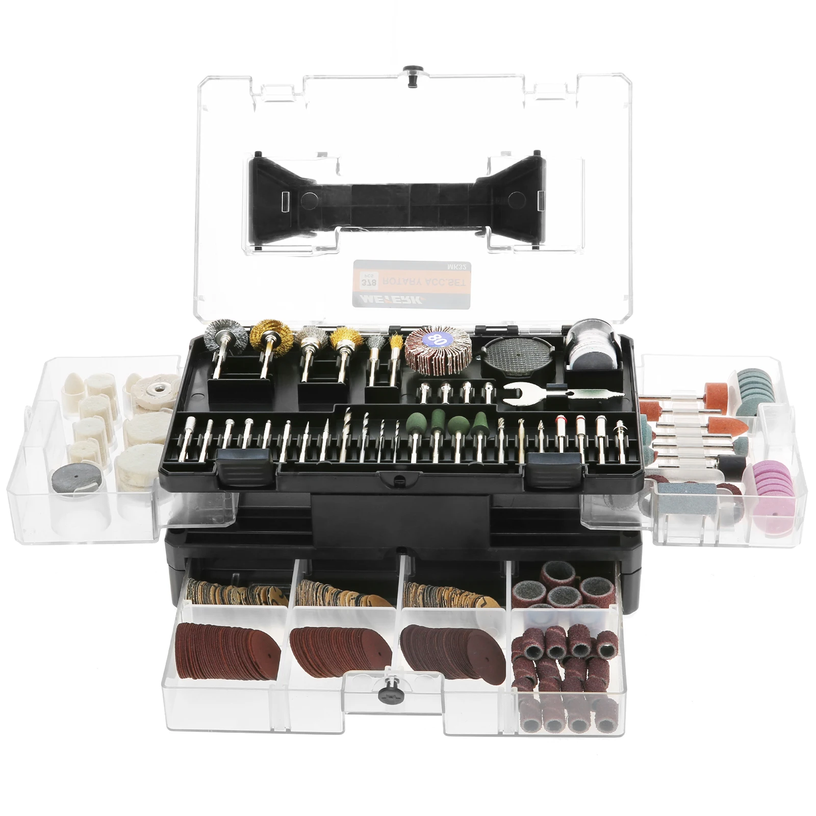 Electric Grinder Accessory 349pcs Rotary Tool Accessories Set Grinding Tool polishing wax drill bit resin cutting disc wool felt
Electric Grinder Accessory 349pcs Rotary Tool Accessories Set Grinding Tool polishing wax drill bit resin cutting disc wool felt