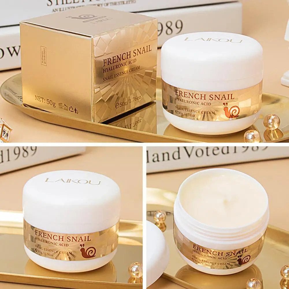 50ml Snail Face Cream Hyaluronic Acid Moisturizer For Face Nourishing Serum Day Cream For Face Anti Aging Cream K7t2
50ml Snail Face Cream Hyaluronic Acid Moisturizer For Face Nourishing Serum Day Cream For Face Anti Aging Cream K7t2
