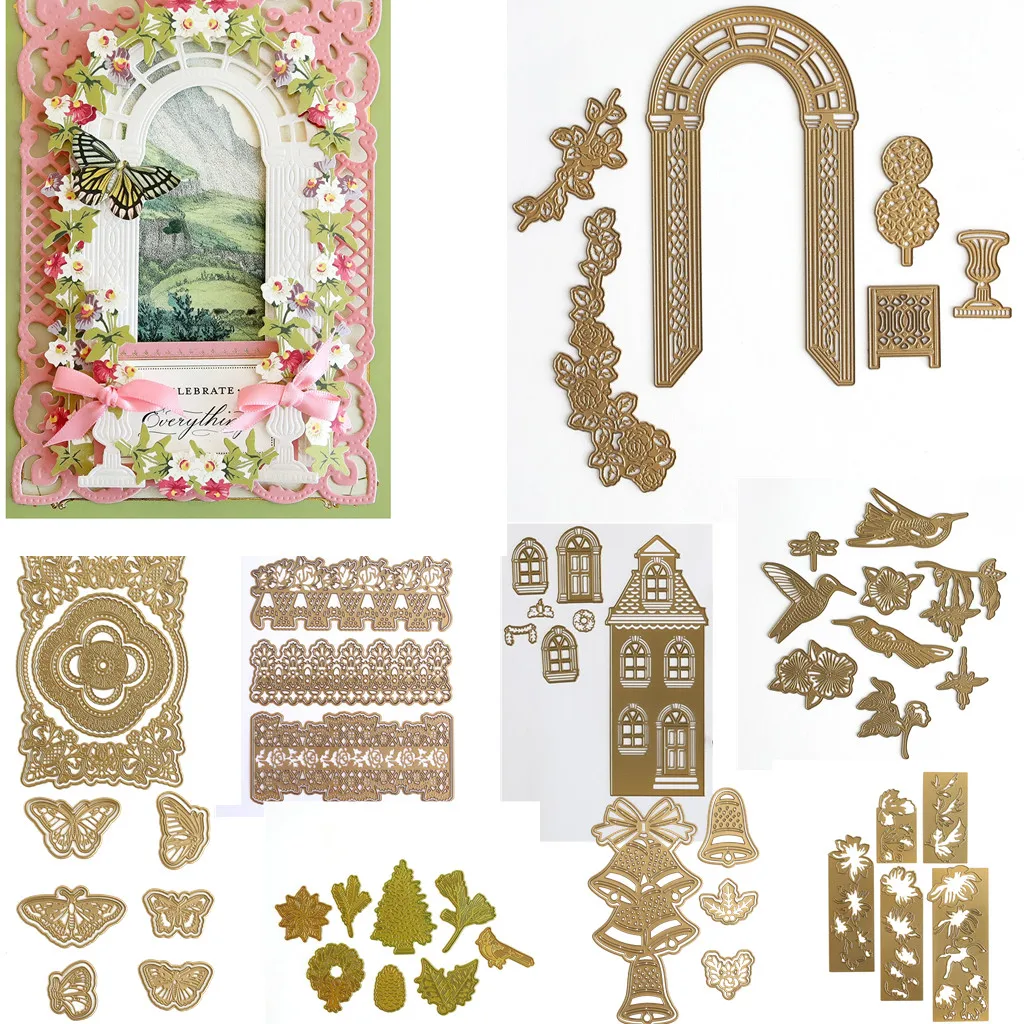 New 3D Christmas Garden Metal Cutting Dies Scrapbook Embossed Make Paper Card Album Diy Craft Decoration Cut Die 2022 Arrivals
New 3D Christmas Garden Metal Cutting Dies Scrapbook Embossed Make Paper Card Album Diy Craft Decoration Cut Die 2022 Arrivals