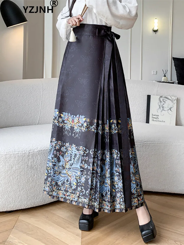 YZJNH 2023 Autumn New Horse Face Skirt Chinese Style Half length Skirt Versatile A-line Skirt Adjustable Waist
YZJNH 2023 Autumn New Horse Face Skirt Chinese Style Half length Skirt Versatile A-line Skirt Adjustable Waist