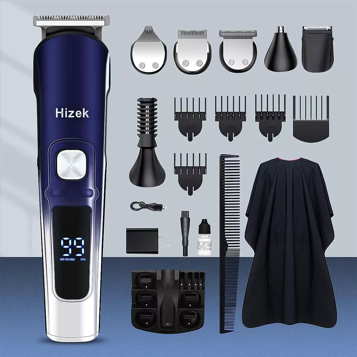 NEW2023 14 in 1 Waterproof Professional Hair Clipper For Men Hair Clipper Beard Body Hair Cutter Nose Hair Trimmer
NEW2023 14 in 1 Waterproof Professional Hair Clipper For Men Hair Clipper Beard Body Hair Cutter Nose Hair Trimmer