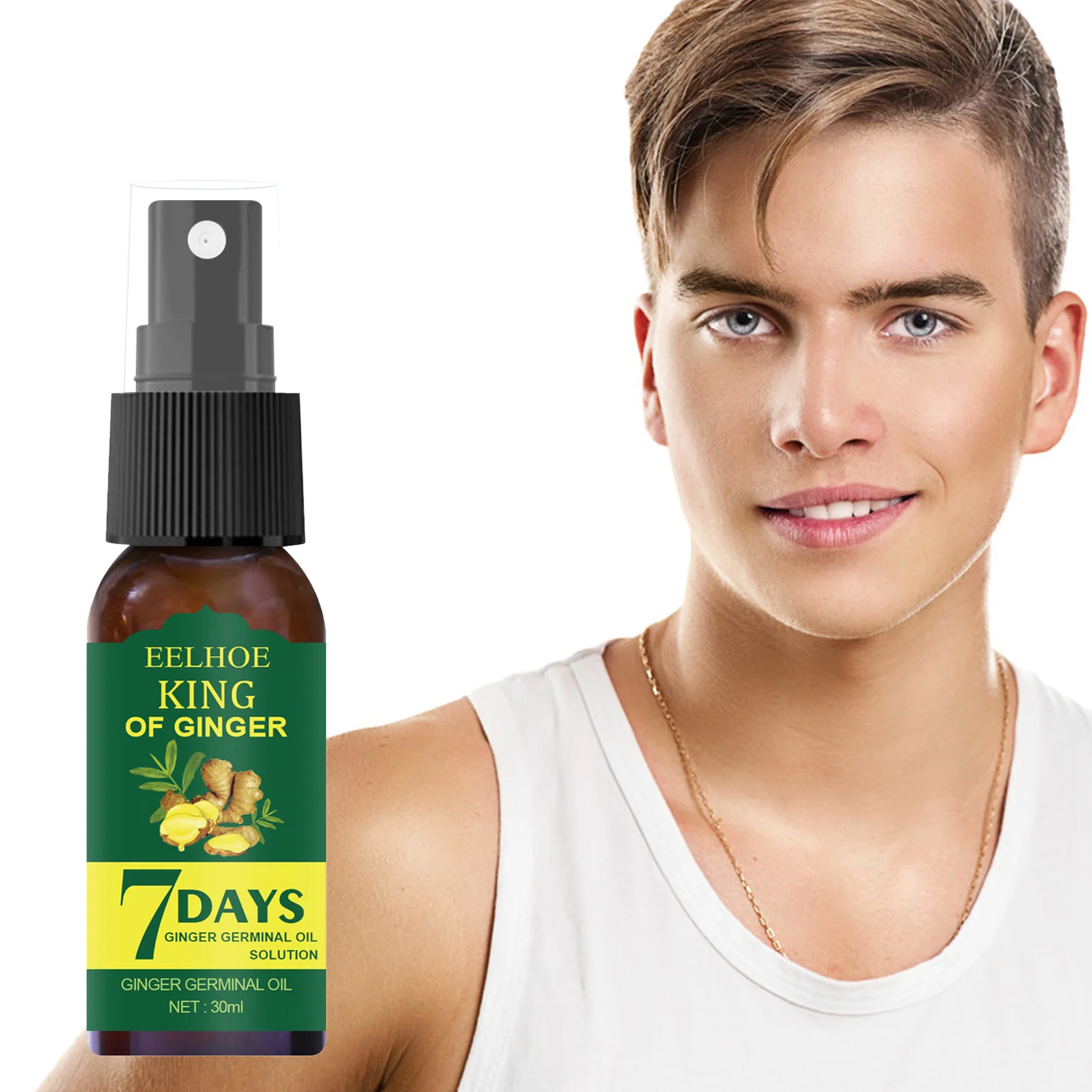 Hair Growth Products Ginger Essence Fast Regrowth Serum Beard Growth Oil Hair Loss Care Beauty Scalp For Men Women
Hair Growth Products Ginger Essence Fast Regrowth Serum Beard Growth Oil Hair Loss Care Beauty Scalp For Men Women
