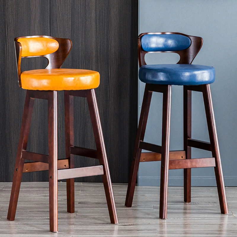 Wooden Modern Bar Chairs Luxury Living Room Stool Ergonomic Nordic Bar Chairs Kitchen Feature High Barkrukken Furniture SR50BC
Wooden Modern Bar Chairs Luxury Living Room Stool Ergonomic Nordic Bar Chairs Kitchen Feature High Barkrukken Furniture SR50BC
