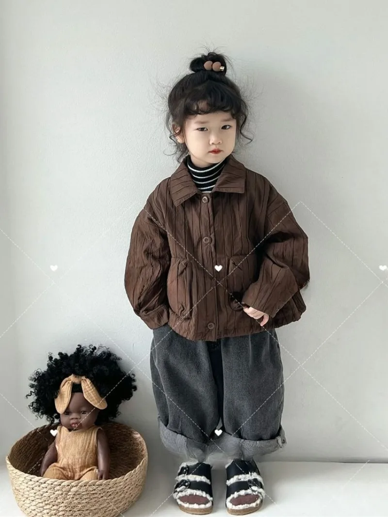 New Girls Boy Autumn Winter One Piece Coat Loose Warm Fashion All-mach Turn-down Collar Outdoor Soft
New Girls Boy Autumn Winter One Piece Coat Loose Warm Fashion All-mach Turn-down Collar Outdoor Soft