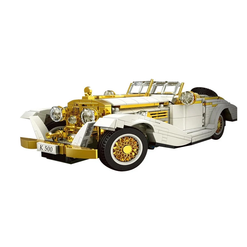City Classic retro technical car speed champion K500 Famous Vintage Car Building Blocks Assembly Bricks Car Toys Christmas Gifts
City Classic retro technical car speed champion K500 Famous Vintage Car Building Blocks Assembly Bricks Car Toys Christmas Gifts