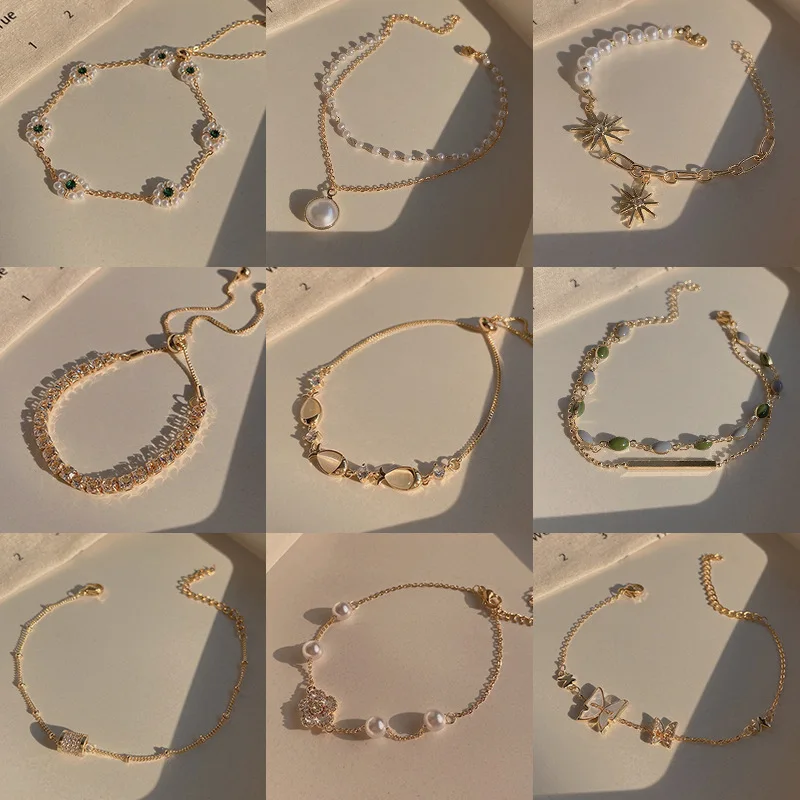 Designer Brand Retro Pearl Bracelet Women's Titanium Steel Bracelets 100 Strands Handwear for Women Hot Sale Free Shipping
Designer Brand Retro Pearl Bracelet Women's Titanium Steel Bracelets 100 Strands Handwear for Women Hot Sale Free Shipping