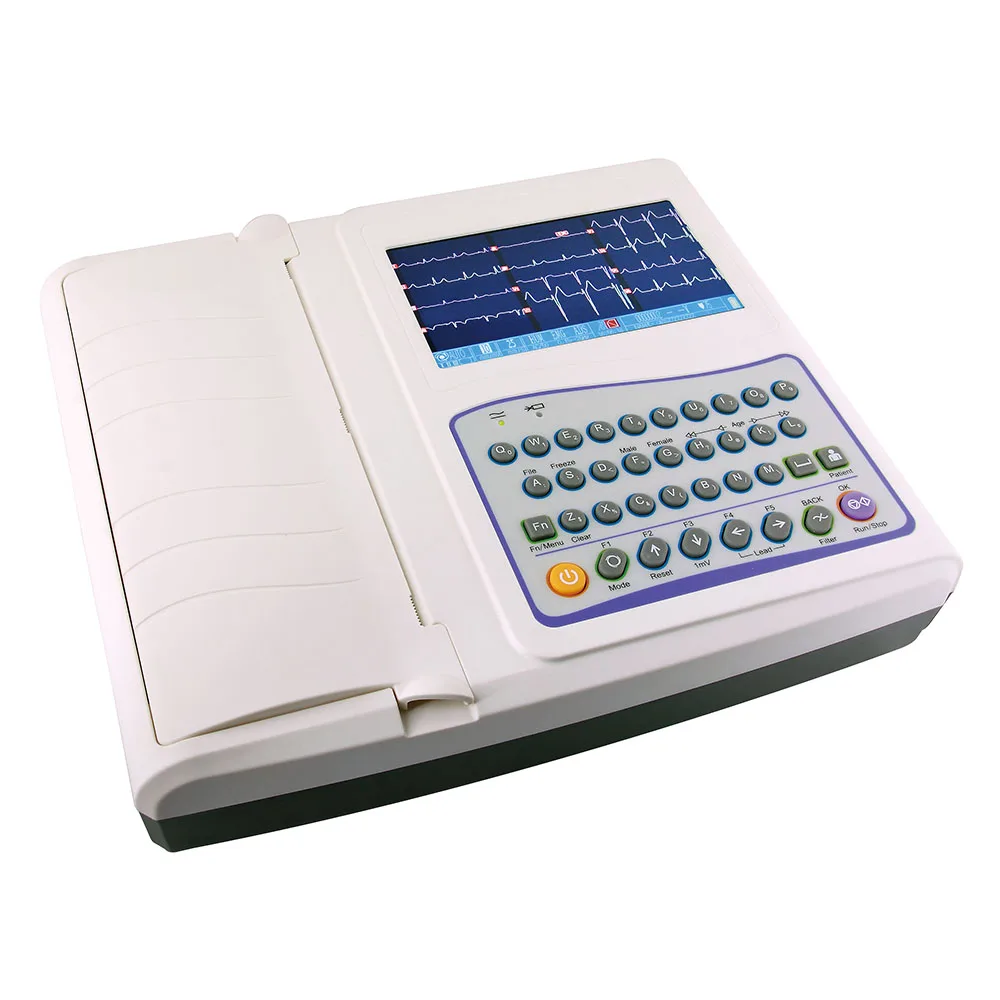 Medical EKG monitor machine, Portable Digital 12 Channels ECG Machine For Hospital Use
Medical EKG monitor machine, Portable Digital 12 Channels ECG Machine For Hospital Use