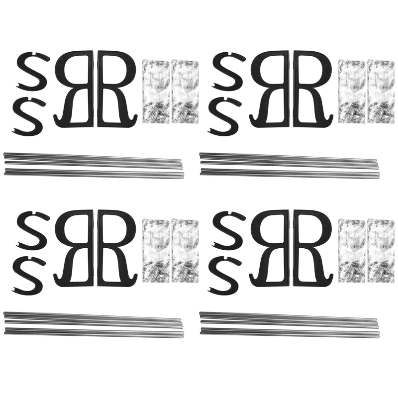 4-Pack Over The Door Shoe Rack, Wall Hanging Door Shoe Rack Organizer, Adhesive Shoe Organizer Wall Mounted With S-Shape
4-Pack Over The Door Shoe Rack, Wall Hanging Door Shoe Rack Organizer, Adhesive Shoe Organizer Wall Mounted With S-Shape