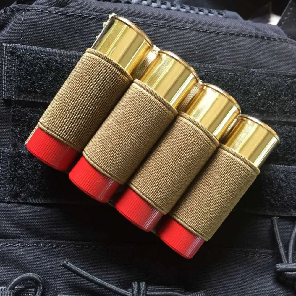 Tactical 4 Round Hunting MOLLE Shotgun Stock Shell 12/20 Gauge Holder Ammo Pouch Ammo Holder Bullet Carrier Military Hunting Acc
Tactical 4 Round Hunting MOLLE Shotgun Stock Shell 12/20 Gauge Holder Ammo Pouch Ammo Holder Bullet Carrier Military Hunting Acc