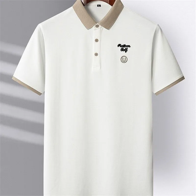 Golf clothing Summer men's golf t-shirt soft quick-drying breathable clothes stitching Golf Shirts golf wear men 골프 명품 티셔츠 2022
Golf clothing Summer men's golf t-shirt soft quick-drying breathable clothes stitching Golf Shirts golf wear men 골프 명품 티셔츠 2022