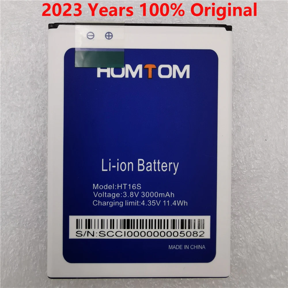 100% Original New HOMTOM HT16S Battery 3000mAh Back-up Battery for HOMTOM HT16S Smart Phone High Quality Large Capacity
100% Original New HOMTOM HT16S Battery 3000mAh Back-up Battery for HOMTOM HT16S Smart Phone High Quality Large Capacity