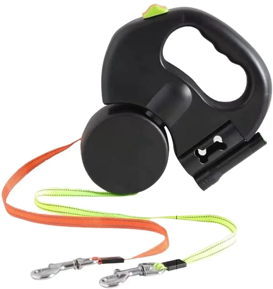 Dual Retractable Dog Leash with LED Light, 10 ft Double Headed Dog Leash for Two Dogs Up to 50 lbs Per Dog, Heavy Duty Pet Leash
Dual Retractable Dog Leash with LED Light, 10 ft Double Headed Dog Leash for Two Dogs Up to 50 lbs Per Dog, Heavy Duty Pet Leash