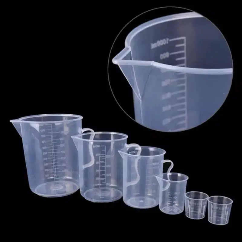 

Measurement Tools With Graduated Quality Kitchen Food-grade Measuring Cup Mixing Cup 20ml/30ml/50ml/250ml/500ml/1000ml Plastic